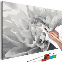 DIY-taulu Artgeist Black &amp; White Flower, 40x60cm