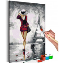 DIY-taulu Artgeist Parisian Girl, 60x40cm