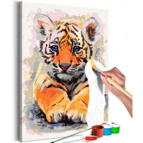 DIY-taulu Artgeist Baby Tiger, 60x40cm