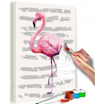 DIY-taulu Artgeist Beautiful Flamingo, 60x40cm