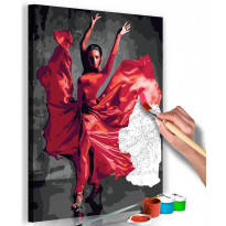 DIY-taulu Artgeist Red Dress, 60x40cm