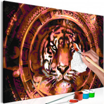 DIY-taulu Artgeist Tiger and Ornaments, 40x60cm