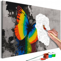 DIY-taulu Artgeist Colourful Butterfly, 40x60cm