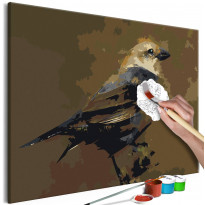 DIY-taulu Artgeist Bird on Branch, 40x60cm