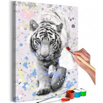 DIY-taulu Artgeist White Tiger , 60x40cm