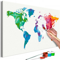 DIY-taulu Artgeist Colours of the World, 40x60cm