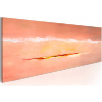 Canvas-taulu Artgeist Tiivistelmä - Daybreak, käsinmaalattu, 40x100cm