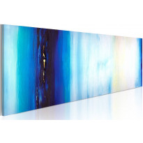 Canvas-taulu Artgeist Sinistä nestettä, käsinmaalattu, 40x100cm
