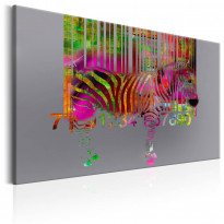 Canvas-taulu Artgeist Code of Zebra, 40x60cm