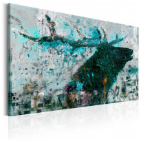 Canvas-taulu Artgeist Sapphire Deer, 40x60cm