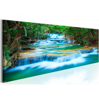 Canvas-taulu Artgeist Sapphire Waterfalls, eri kokoja