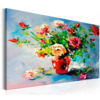 Canvas-taulu Artgeist Beautiful Roses, käsinmaalattu, eri kokoja