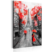 Canvas-taulu Artgeist Paris: The City of Love, eri kokoja