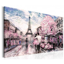 Canvas-taulu Artgeist Pink Paris, eri kokoja