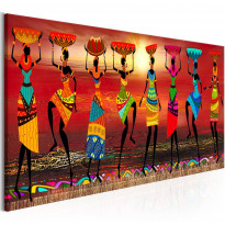 Canvas-taulu Artgeist African Women Dancing, eri kokoja