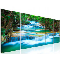 Canvas-taulu Artgeist Sapphire Waterfalls I, eri kokoja