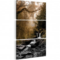 Canvas-taulu Artgeist Small Waterfall, 120x60cm