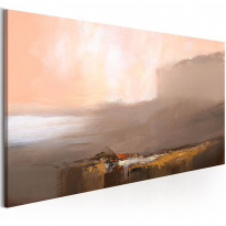 Canvas-taulu Artgeist End of Infinity Brown, 1-osainen, leveä, 60x120cm