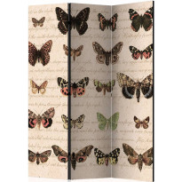Sermi Artgeist Retro Style: Butterflies, 135x172cm