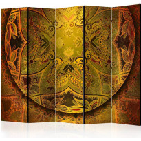 Sermi Artgeist Mandala: Golden Power II, 225x172cm