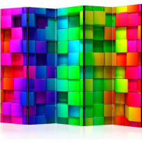 Sermi Artgeist Colourful Cubes II, 225x172cm
