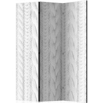 Sermi Artgeist White Knit, 135x172cm