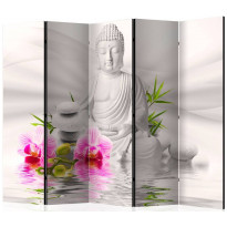 Sermi Artgeist Buddha and Orchids II, 225x172cm