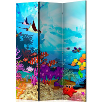 Sermi Artgeist Colourful Fish, 135x172cm