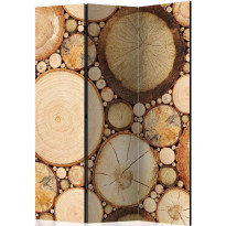 Sermi Artgeist Wood grains, 135x172cm