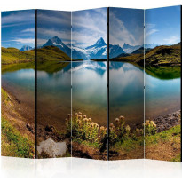 Sermi Artgeist Lake with mountain reflection, Switzerland II, 225x172cm