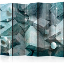 Sermi Artgeist Green Concrete Cubes II, 225x172cm