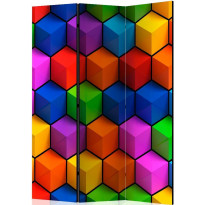 Sermi Artgeist Colorful Geometric Boxes, 135x172cm