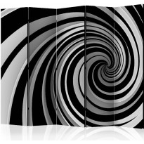 Sermi Artgeist Black and white swirl II, 225x172cm