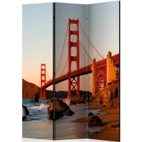 Sermi Artgeist Golden Gate Bridge - sunset, San Francisco, 135x172cm