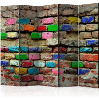 Sermi Artgeist Colourful Bricks II, 225x172cm