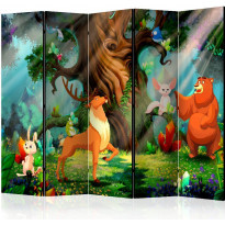 Sermi Artgeist Bear and Friends II, 225x172cm