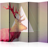Sermi Artgeist Deer - graphic pattern II, 225x172cm
