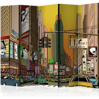 Sermi Artgeist Vibrant city - NY II, 225x172cm