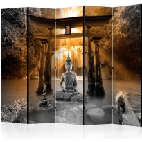 Sermi Artgeist Buddha Smile Orange II, 225x172cm