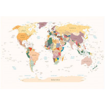 Kuvatapetti Artgeist World Map, eri kokoja