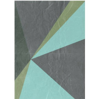 Tapetti Artgeist Gray triangles, 50x1000cm