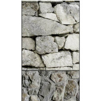 Tapetti Artgeist Gray stones, 50x1000cm