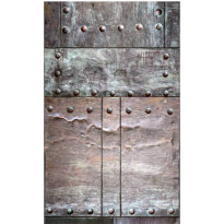 Tapetti Artgeist Brass wall, 50x1000cm