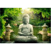 Sisustustarra Artgeist Buddha&#039;s garden, eri kokoja
