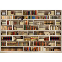 Sisustustarra Artgeist Home library, eri kokoja