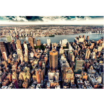 Sisustustarra Artgeist Bird&#039;s Eye View of New York, eri kokoja