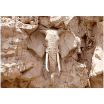 Sisustustarra Artgeist Elephant Carving, eri kokoja