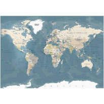 Sisustustarra Artgeist Vintage World Map, eri kokoja