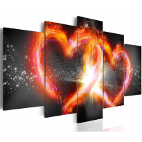 Canvas-taulu Artgeist Flame of love, eri kokoja