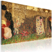 Canvas-taulu Artgeist Gustav Klimt - inspiration, eri kokoja
